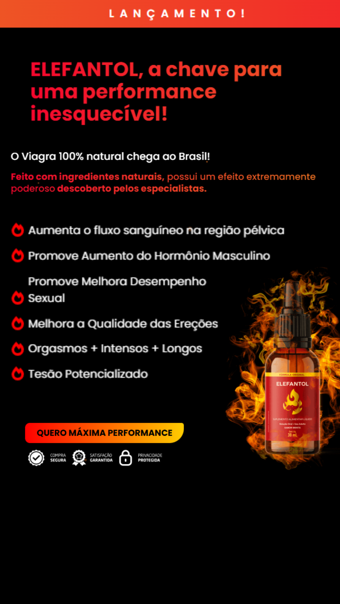 Elefantol Performance Masculina